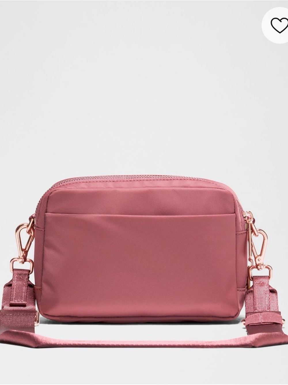 lululemon athletica Everywhere Crossbody Bag 2L - Dusk/Rose Gold - Picture 3 of 8